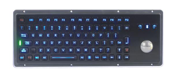 Cheap USB 85 Keys Panel Mount Keyboard for sale