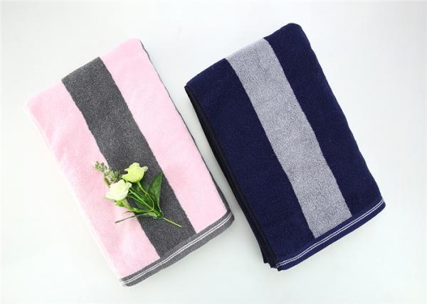 Cheap Large Cute Baby Bath Towels For Infants Rinses Easily 70*140mm Size Multi Use for sale