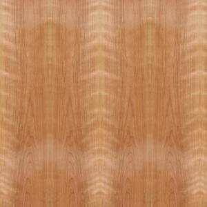 China Fancy American Cherry Plywood Crown Cut Wood Veneer Based Mdf Particle Board For Furniture And Cabinet on sale