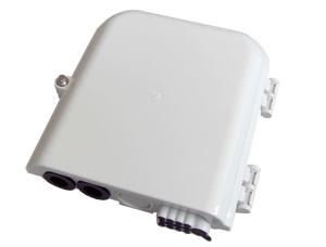 China 8 Port FTTH Junction Box Termination Box IP65 Splicing Plastic Grey on sale