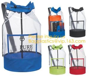 China Biodegradable Eco-Friendly Backpack Duffel Laundry Bag Sport Polyester String Backpack Drawstring Backpack Pvc Bag, Sack on sale