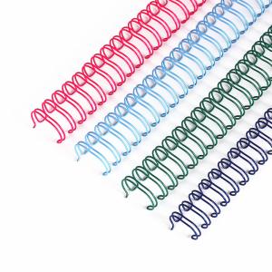 Best 85 Sheets 7/16'' Twin Loop A4 Double Wire O Twin Loop Wire Binding wholesale