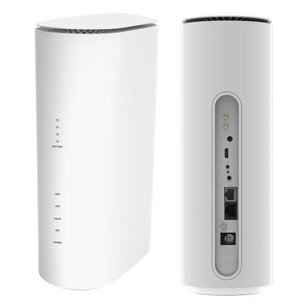 Cheap Speed White 5G WiFi Router With Secure Encryption And Multiple LAN Ports for sale