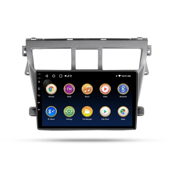 Cheap Bluetooth Phone Touch Screen Car Navigation 4 Core 9 Inch For Toyota VIOS 2008+ for sale