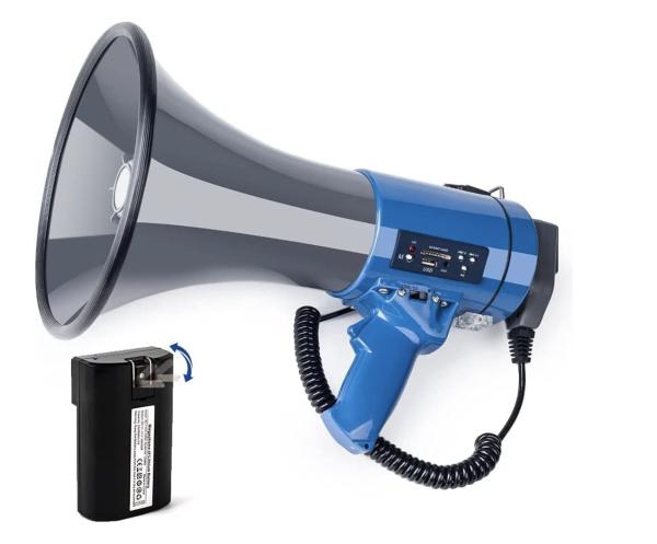Cheap Public Address Dynamic Megaphone Music Microphone For 300m Range for sale