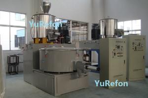 RKC Temperature Control PVC Mixer Machine , Plastic PVC High Speed Heater Cooler Mixer