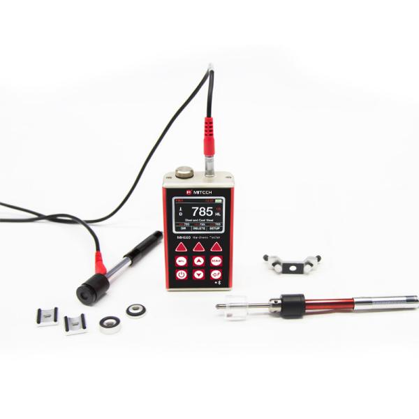 Cheap Colorful LCD Mobile Hardness Tester , Bluetooth Communication Hardness Measuring Instrument MH660 for sale