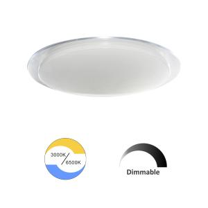 China PMMA Ra80 Dimmable LED Ceiling Light 3 In 1 CCT IP20 Surface Mounted on sale
