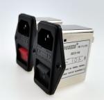 DBI5 1A 3A 6A 10A power filter With Fuse IEC socket type with safety switch EMI