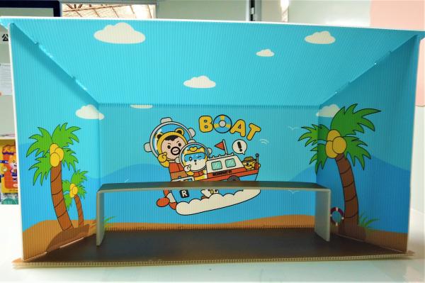 Cheap Inorganic Plastic Composite Photo Booth Background Recyclable SGS for sale