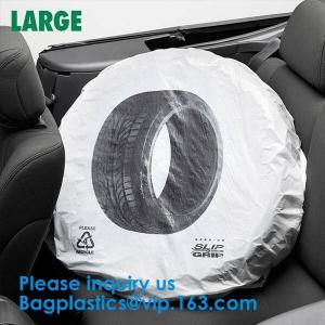 Best Tire Storage Bags Car Plastic Tire Bags For Automotive Interior Protection, Auto Repair Shops Tire Covers For Wheel wholesale