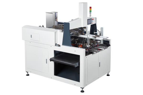 Cheap Automatic Cardboard Box Corner Pasting Machine Watch Jewelry box side pasting machine for sale