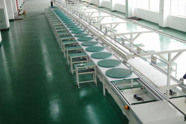 Cheap Anodized Aluminium Profile / LED Street Lamp Panle Light Assembly Line / Production Line for sale