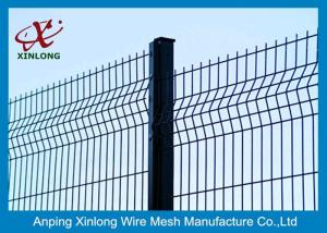 China Pvc Coated Welded Wire Fence Panels Galvanized Mesh Fencing Powder Coated Fence on sale