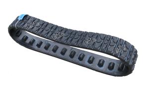 Best Less Vibration Continuous Rubber Track For Mini Diggers Unique Treadbar Pattern wholesale
