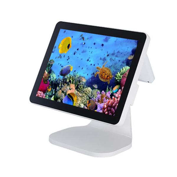 Cheap Supermarket Pos All In One System High Resolution 410 MM With VFD 2D Scanner for sale