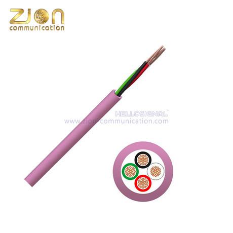 Cheap Violet Sheath Colour Circular Speaker Cable (CSC144-PVC) for sale