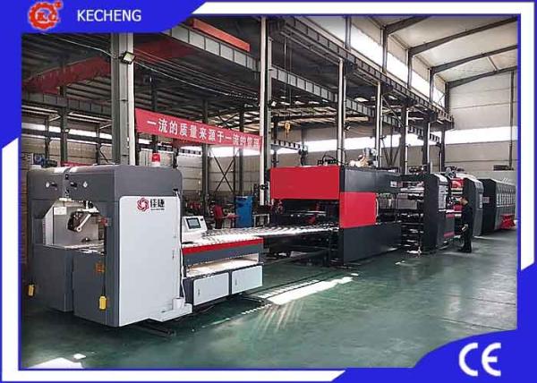 Cheap Bottom Printing Gluer Inline Flexo Printer Slotter Die Cutter for sale