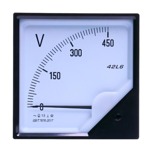 Cheap Single Phase Ac Analog Panel Voltmeter RS485 Modbus 50Hz 60Hz for sale