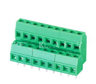 Cheap pcb terminal blocks, terminal block screw type, 128A-3.5 3.81 panel mount screw terminal block pcb board pcb blocks for sale