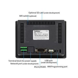 Best PLC Protocol 72mA Resistive Touch Panel 480*272 Pixels 32 Bit CPU IP65 Class wholesale