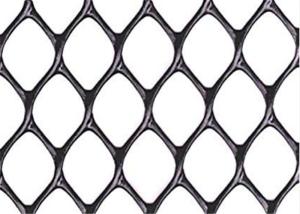 China High Standard Black Plastic Mesh Netting Diamond Hole Rust Resistance For Garden on sale