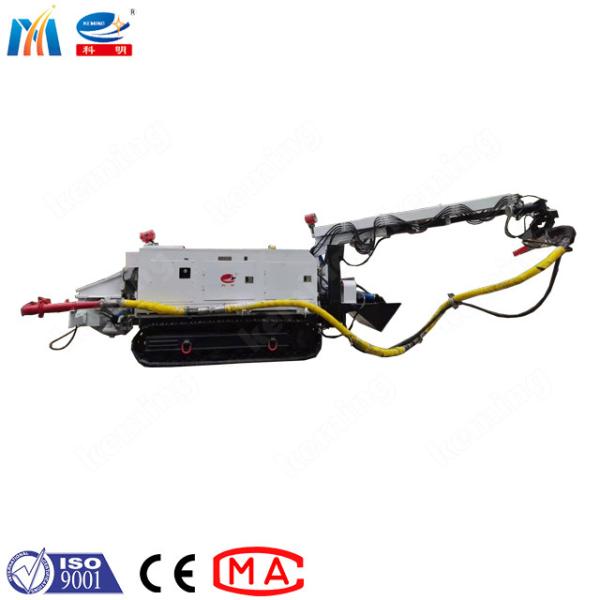 Cheap 4 Outrigger Crawler Shotcrete Spraying Robot with User-Friendly Design for sale