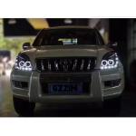 Car Modified Lights Tearful Front Lamp Head Light For Toyota Prado 2003-2008