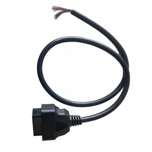 Best 12V 24V OBD2 Open Cable Female To Opening End PVC PE Material wholesale