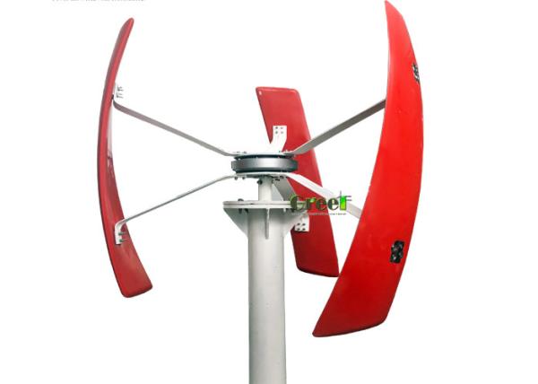 Cheap Low RPM 500W Vertical Axis Wind Turbine / Home Wind Energy Turbines for sale