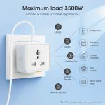 Tuya Smart Home Plug: Universal Type-C 16A WiFi RF433 Travel Adapter Socket with