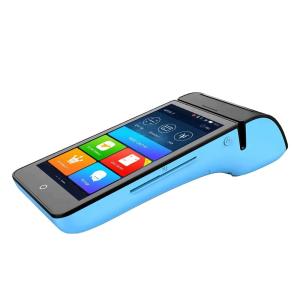 P3 WLAN2.4G Android EMV POS Terminal Portable PBOC All In One Capacitive Touch Screen 5G