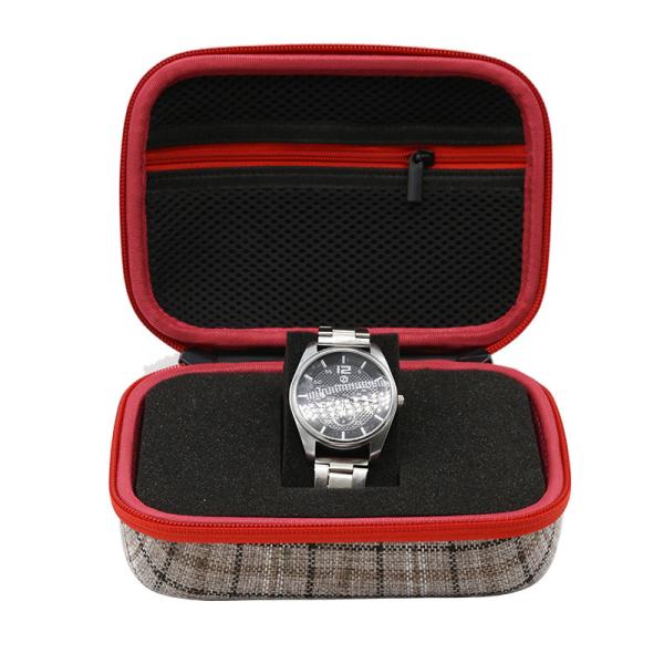 Cheap Dustproof EVA Watch Display Storage Case ODM With Zipper Closure for sale