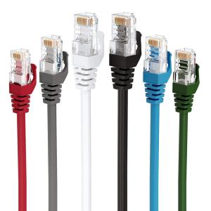 Best Round 3m-100m UTP Cat 6 Patch Cord , Practical Cat 6 Ethernet Patch Cable wholesale