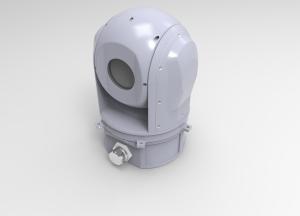 China USV EO Electro Optical Tracking System / white Eo Ir Sensor Systems Gimbal on sale