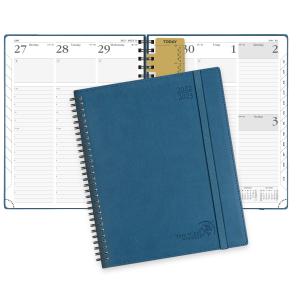 Best Softshell Spiral Large Academic Planner Customization Night Blue wholesale