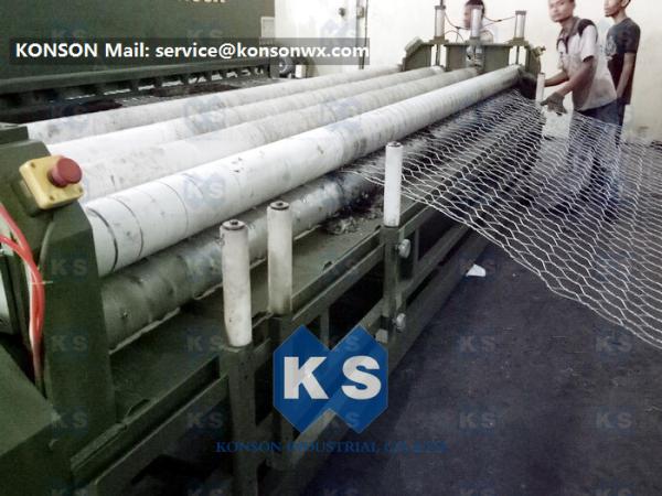 Cheap 3.5m/Min 1.25m Width Hexagonal Wire Netting Machine for sale