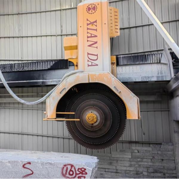 Cheap High Precision Slicing Bridge Block Cutting Machine With Hydraulic Lifting for sale