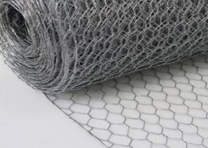 China Bwg 18 1 Galvanized Hexagonal Wire Mesh For Retaining Wall on sale