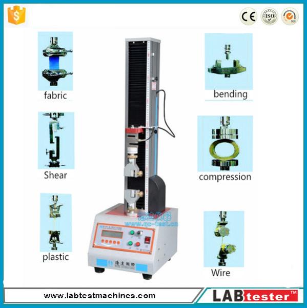 Pull Lab Tester Machines Single Column Tensile Strength Universal Testing