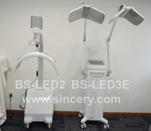 LED beauty machine with two panels RED BLUE YELLOW INFRARED led pdt light BS-LED3E