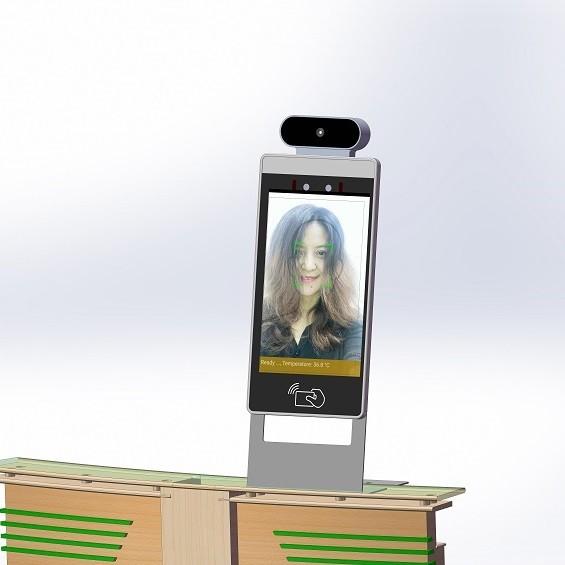Cheap SIBO 8 Inch Facial Recognition Control Access POE Power Temperature Detection Access Control Terminal for sale