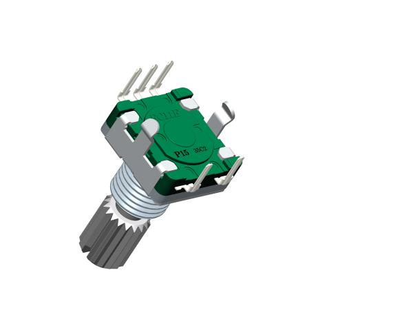 Cheap Digital Incremental Encoder Rotary Encoder With Push Switch 1.5mm Travel EC11EB2L-KBP15 for sale