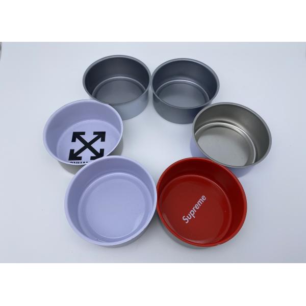 D99x27mm Plain Empty Metal Tin Can With Easy Open Lid , Round Tin Can For Fish / Soup / Beef / Mussel / Pineapples / Tomato Paste Packaging