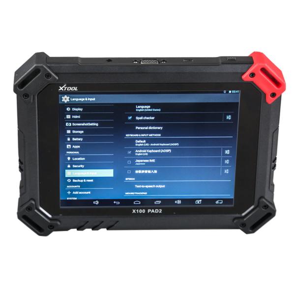 Cheap XTOOL X100 PAD 2 II Car Key Programmer Support Oil Reset / Odometer Adjustment for sale