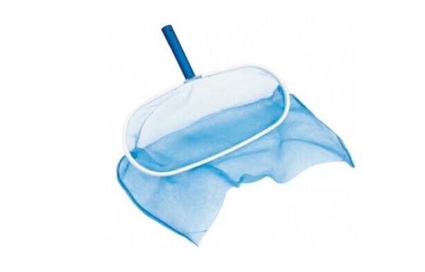 Cheap Aluminum Frame Swimming Pool Cleaning Equipment Deep Rake Anodized Handle Leaf Skimmer for sale