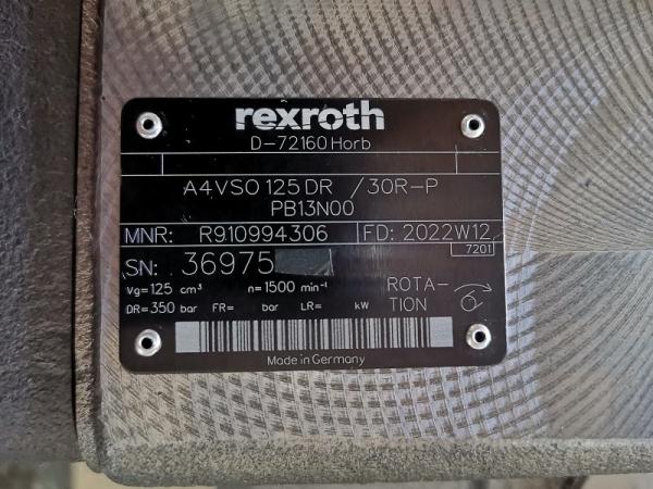 Cheap Rexroth Plunger Pump A4VSO125DR/30R-PPB13N00 Rexroth High Pressure Plunger Pump for sale