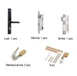 Remote Control Passcode Lock Support Code Bluetooth APP Card Access Door Lock