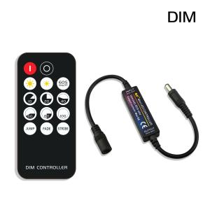 6A Wireless LED Mini Controller RF Remote Control For 5630 Single Color Strip Light