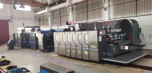 Cheap 1200x2400mm Computerized Corrugated Folder Gluer Machine Full Automatic for sale